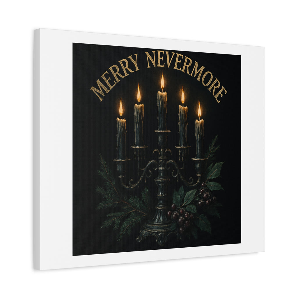 Merry Nevermore Candlelight Canvas