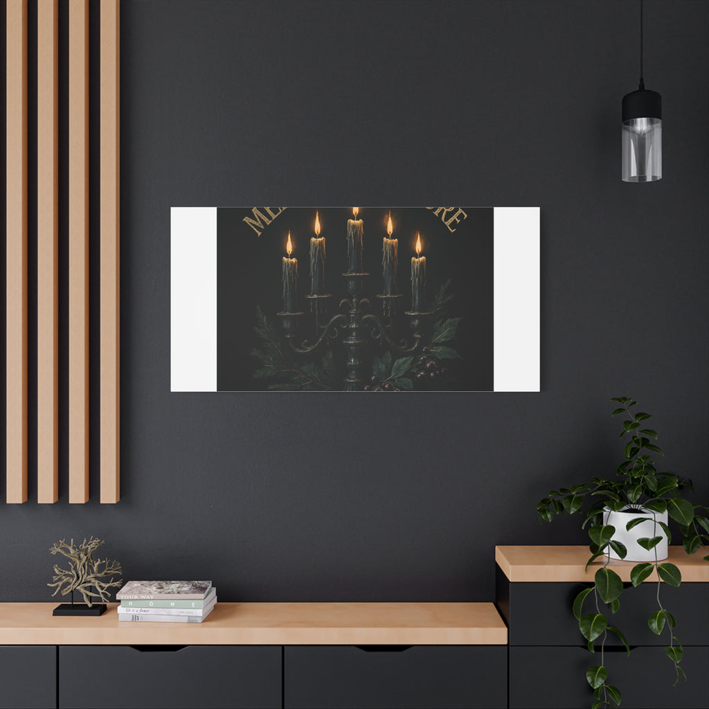 Merry Nevermore Candlelight Canvas