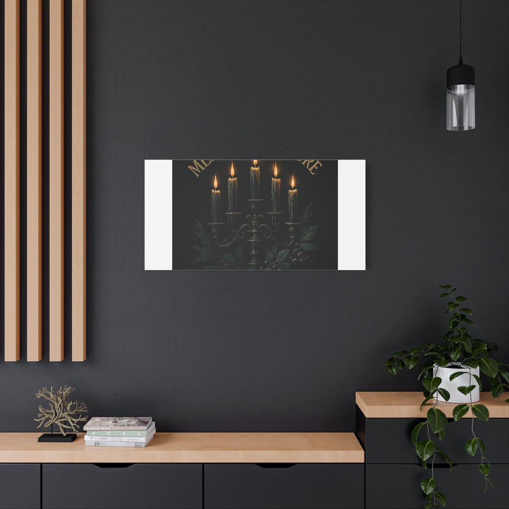 Merry Nevermore Candlelight Canvas