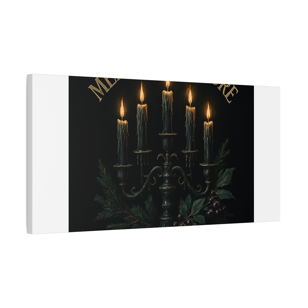 Merry Nevermore Candlelight Canvas