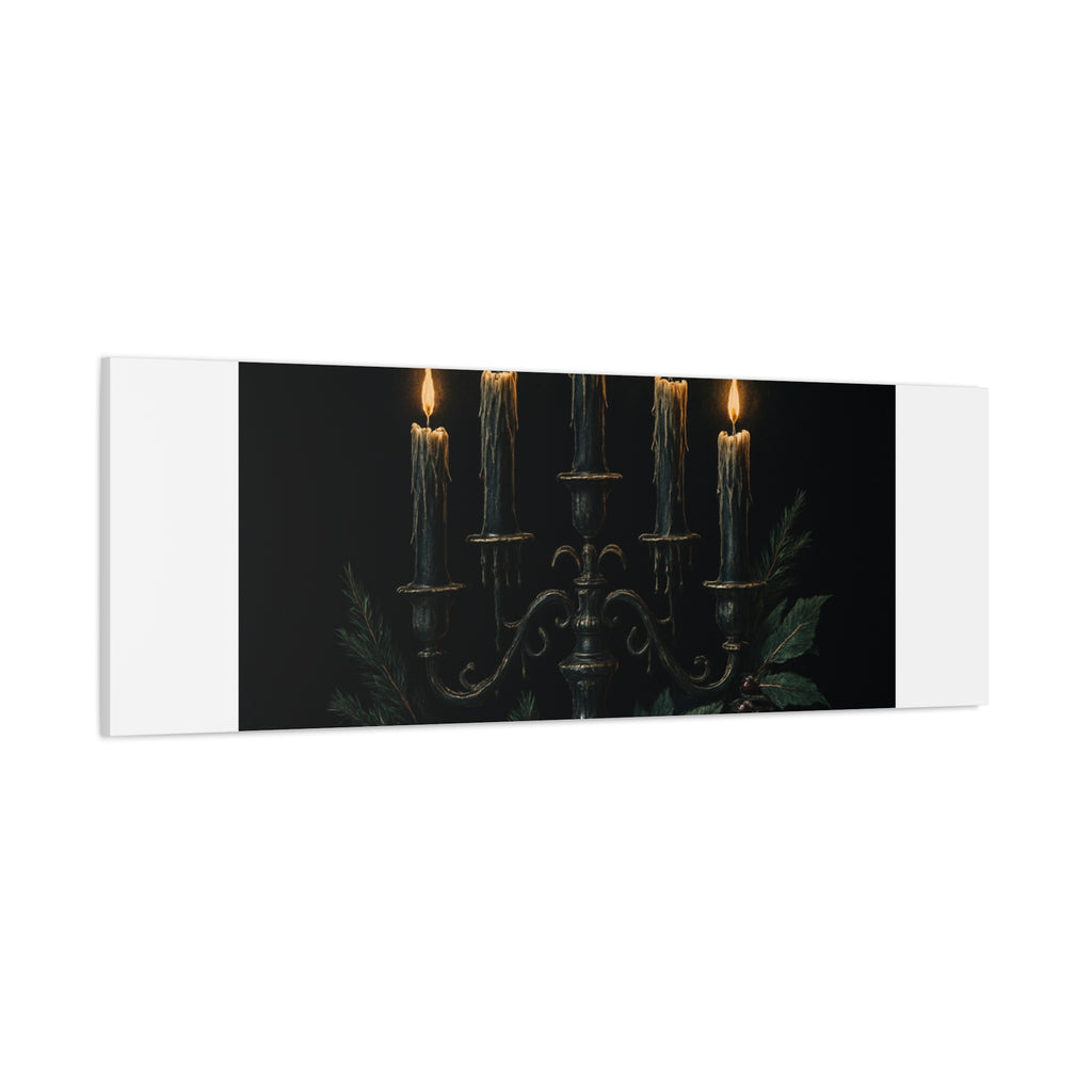 Merry Nevermore Candlelight Canvas