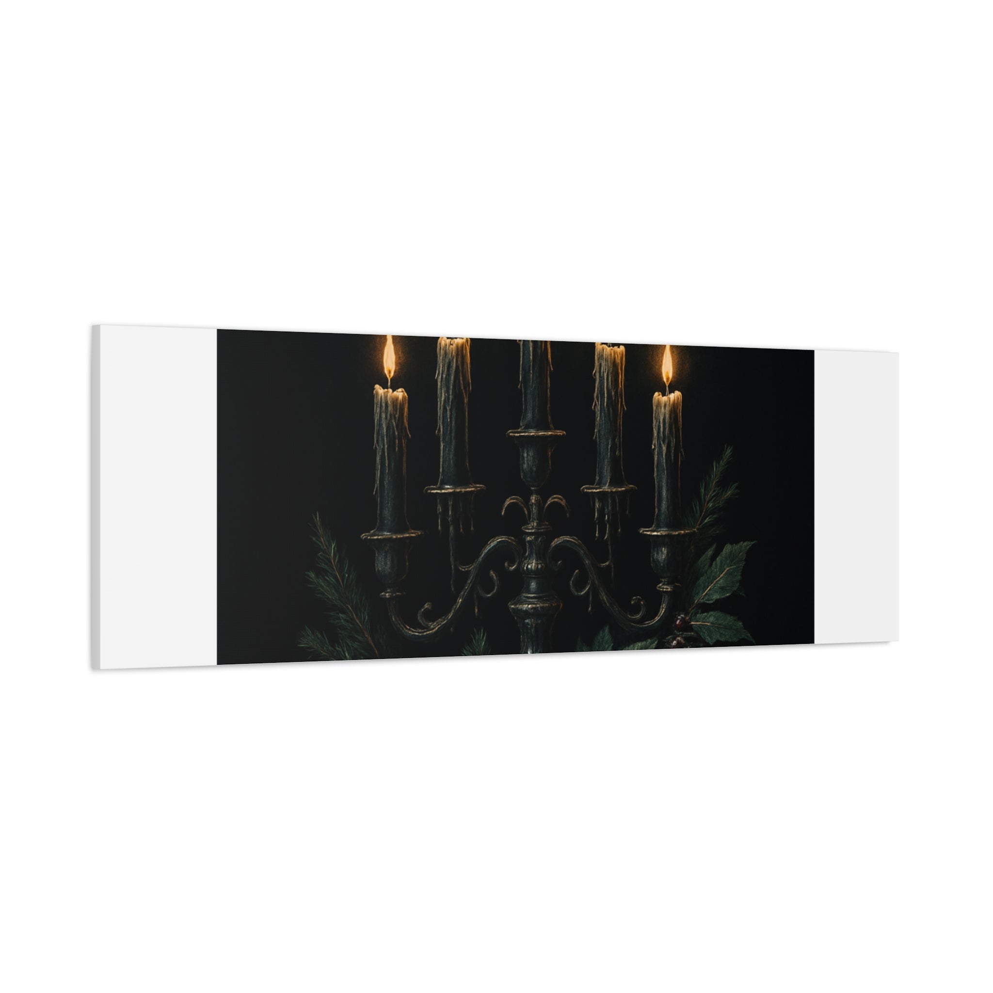 Merry Nevermore Candlelight Canvas