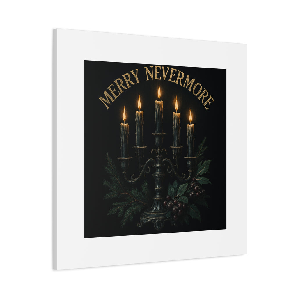 Merry Nevermore Candlelight Canvas