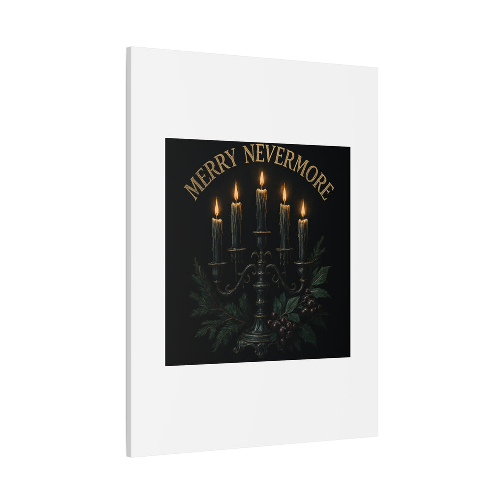 Merry Nevermore Candlelight Canvas