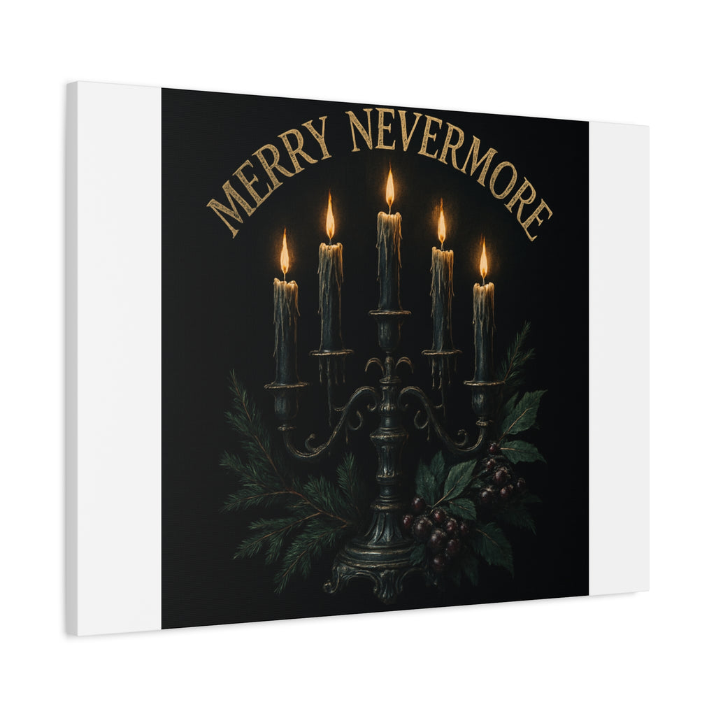 Merry Nevermore Candlelight Canvas