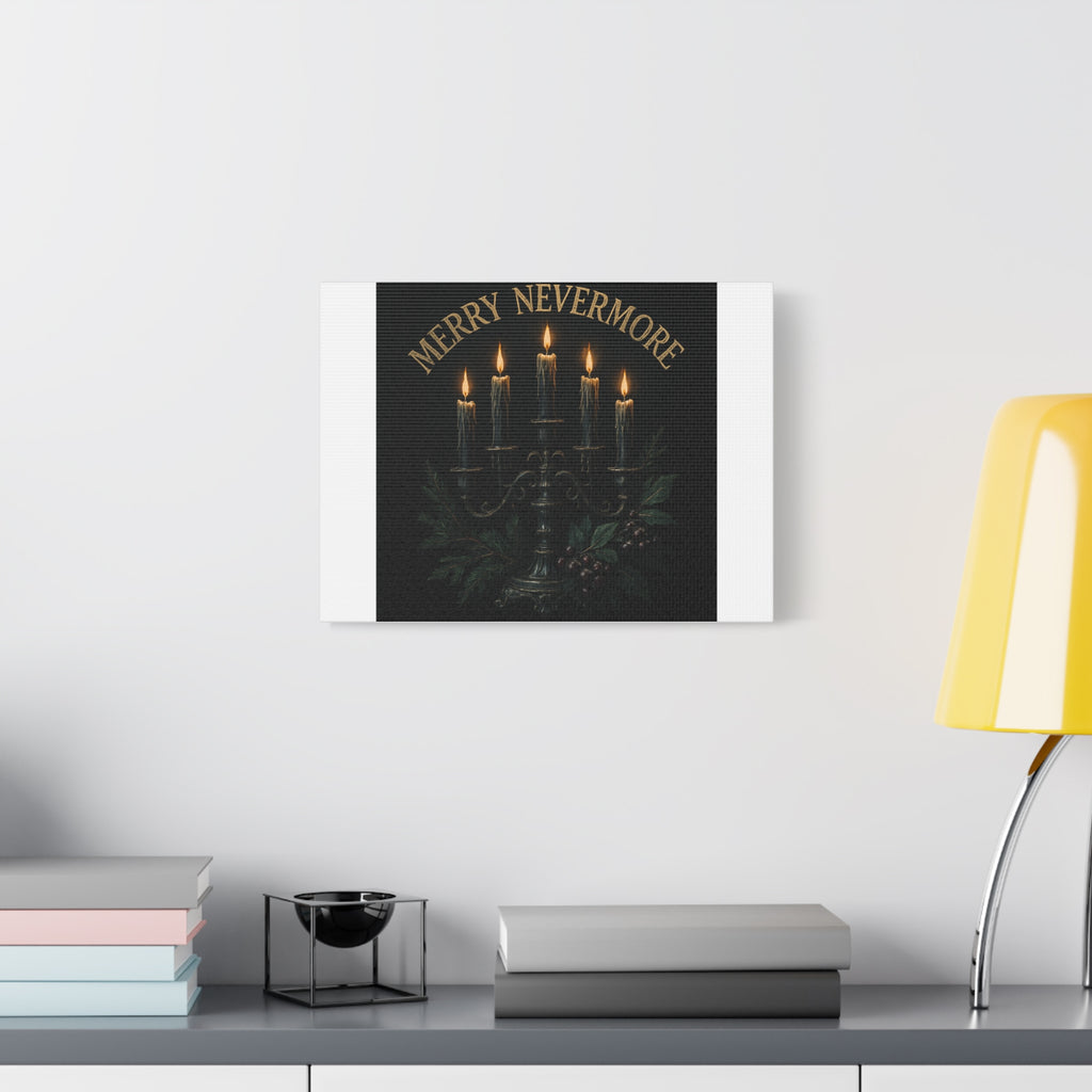 Merry Nevermore Candlelight Canvas