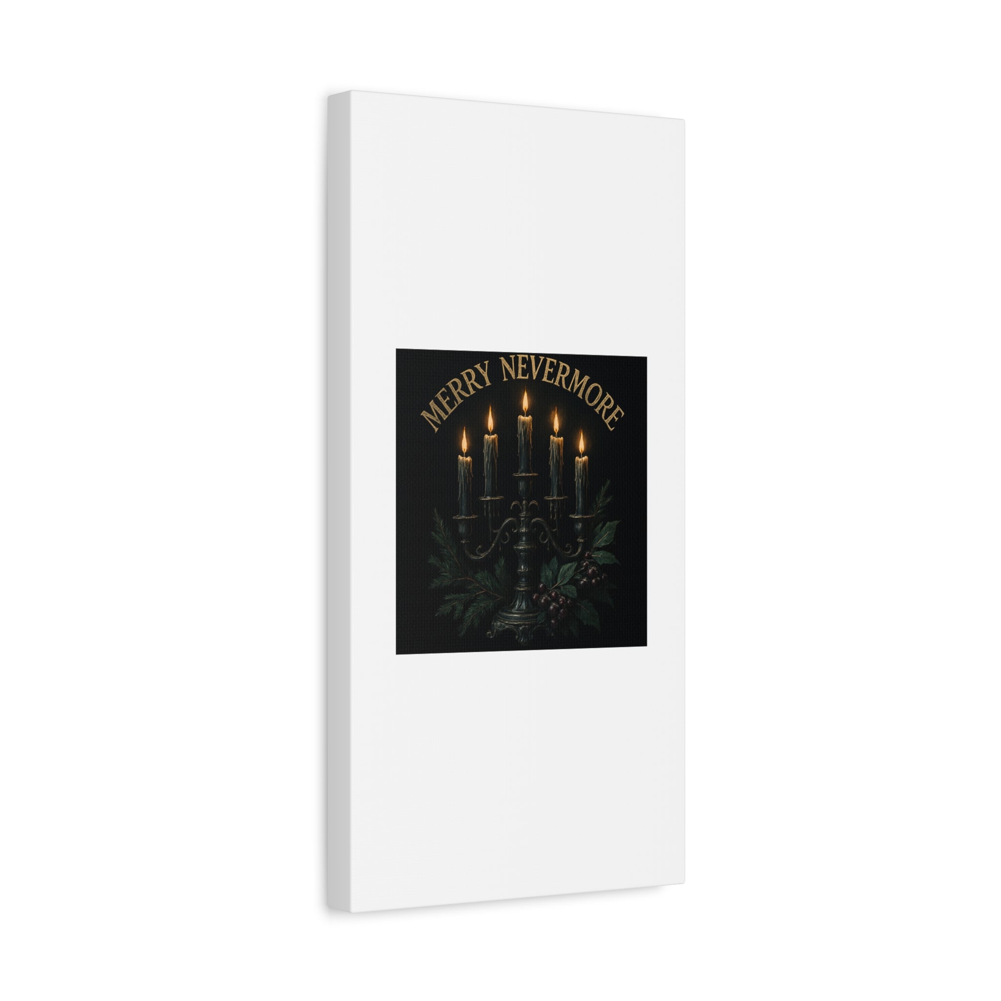 Merry Nevermore Candlelight Canvas