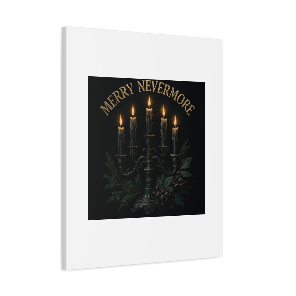Merry Nevermore Candlelight Canvas