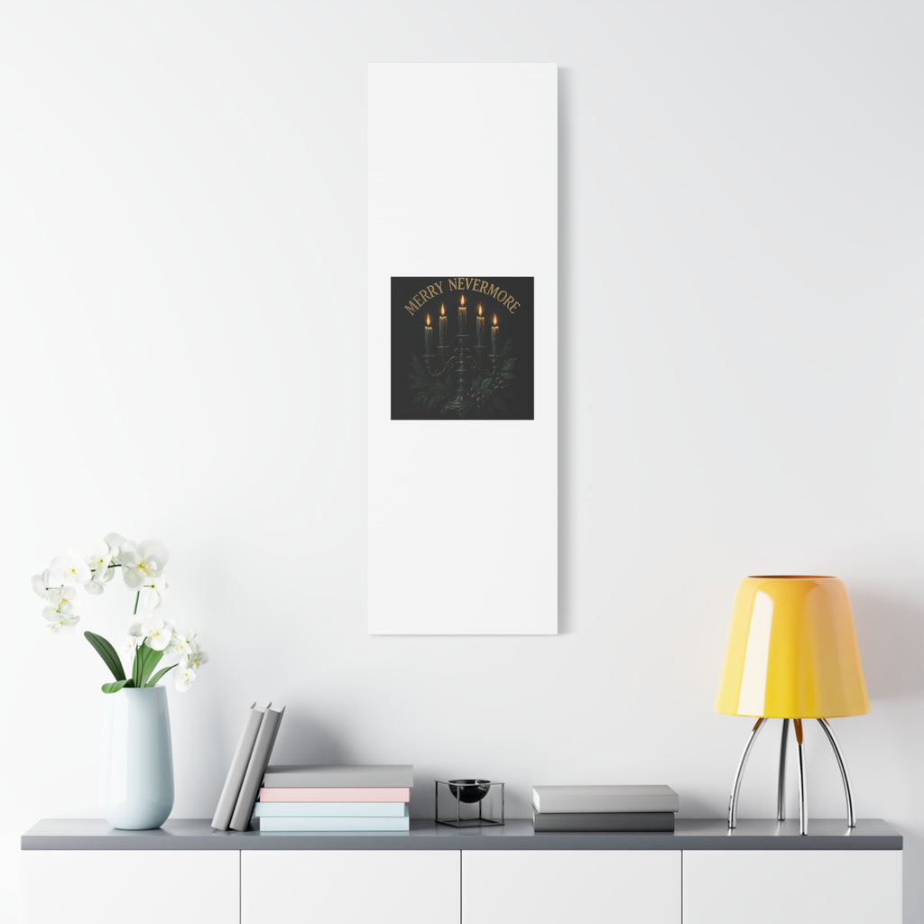 Merry Nevermore Candlelight Canvas