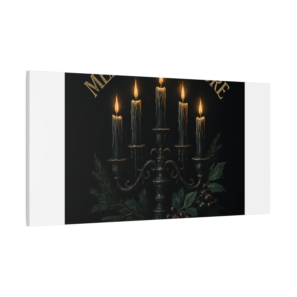 Merry Nevermore Candlelight Canvas