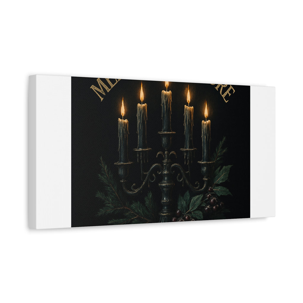 Merry Nevermore Candlelight Canvas