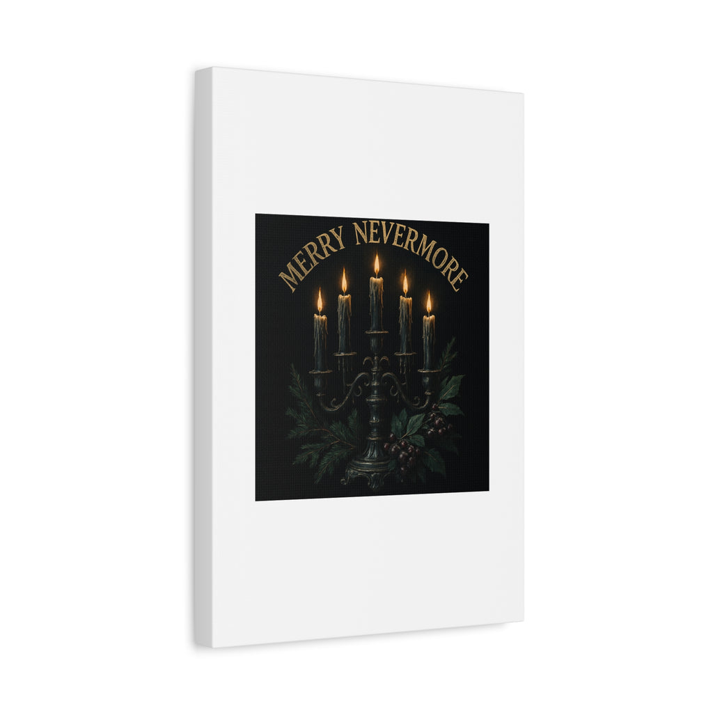 Merry Nevermore Candlelight Canvas