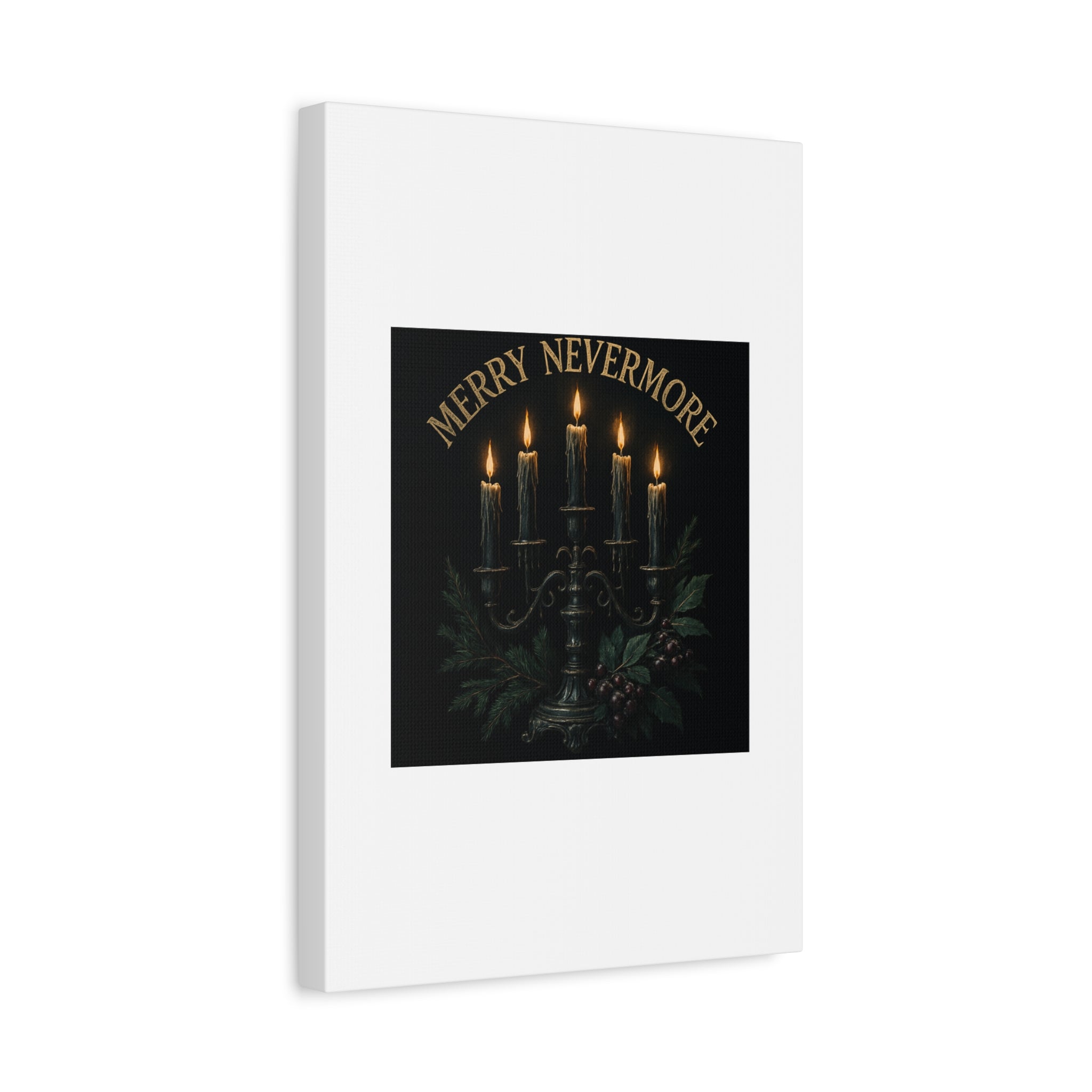 Merry Nevermore Candlelight Canvas