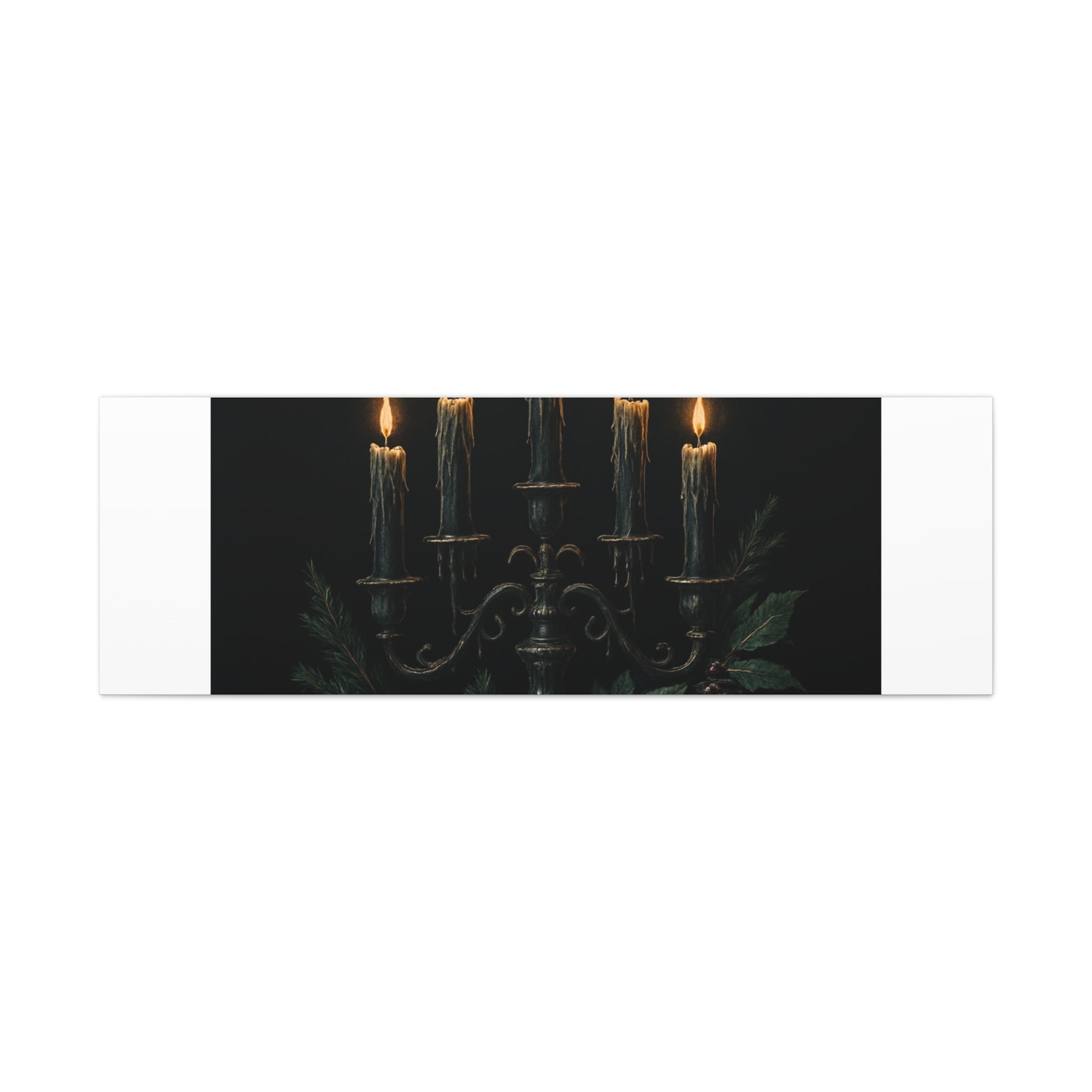 Merry Nevermore Candlelight Canvas