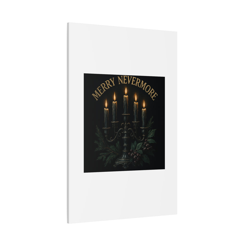 Merry Nevermore Candlelight Canvas