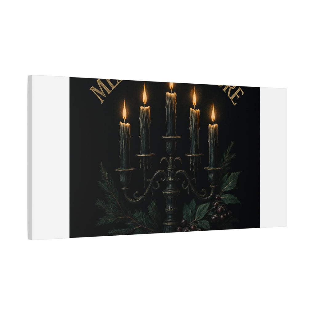 Merry Nevermore Candlelight Canvas