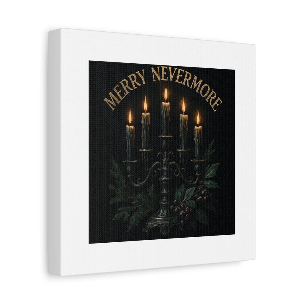Merry Nevermore Candlelight Canvas