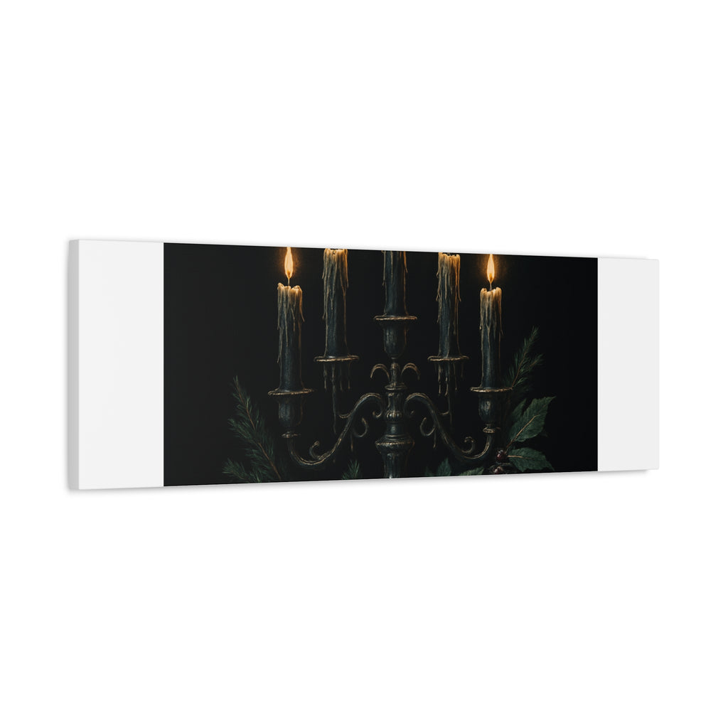 Merry Nevermore Candlelight Canvas