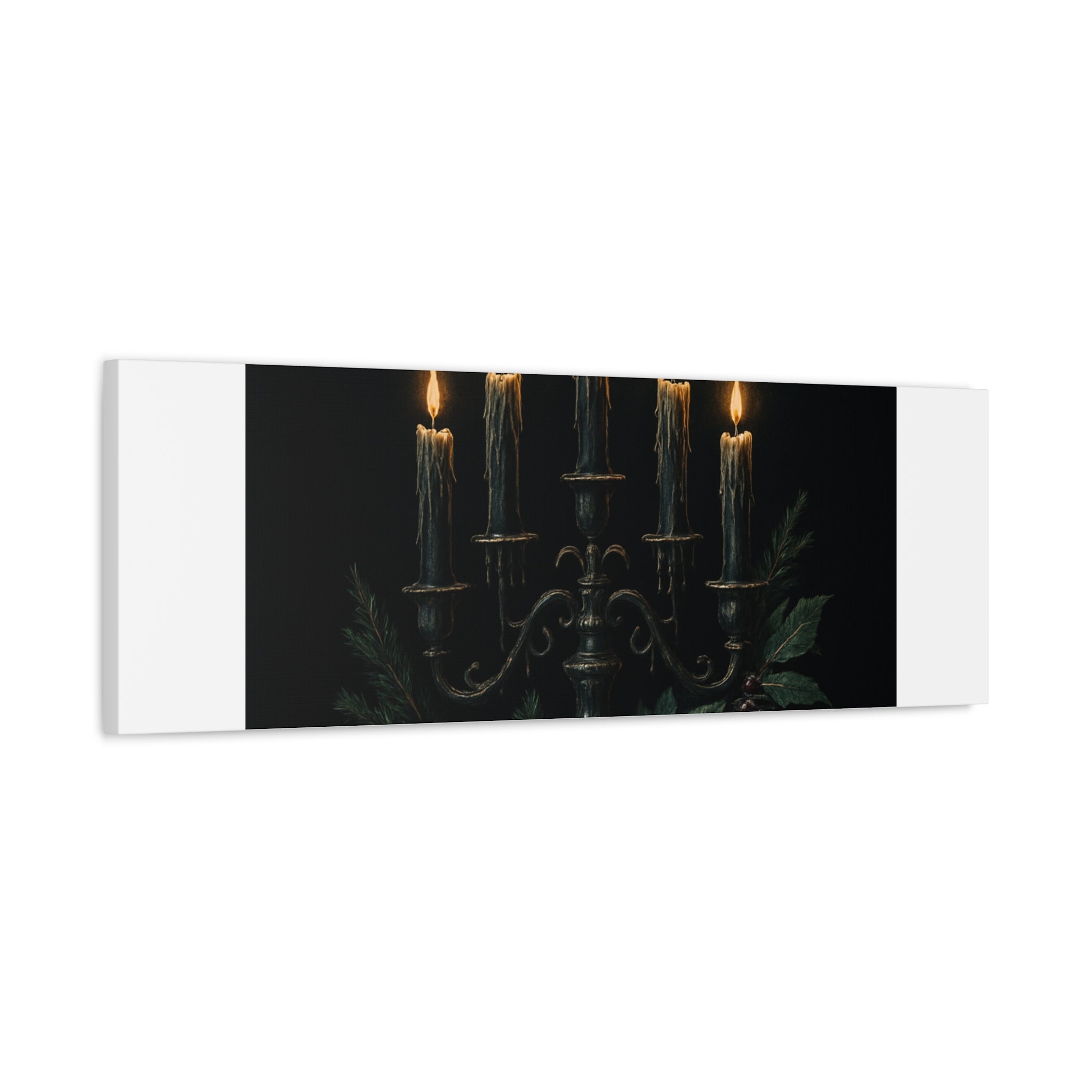 Merry Nevermore Candlelight Canvas