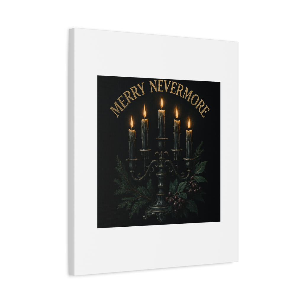 Merry Nevermore Candlelight Canvas