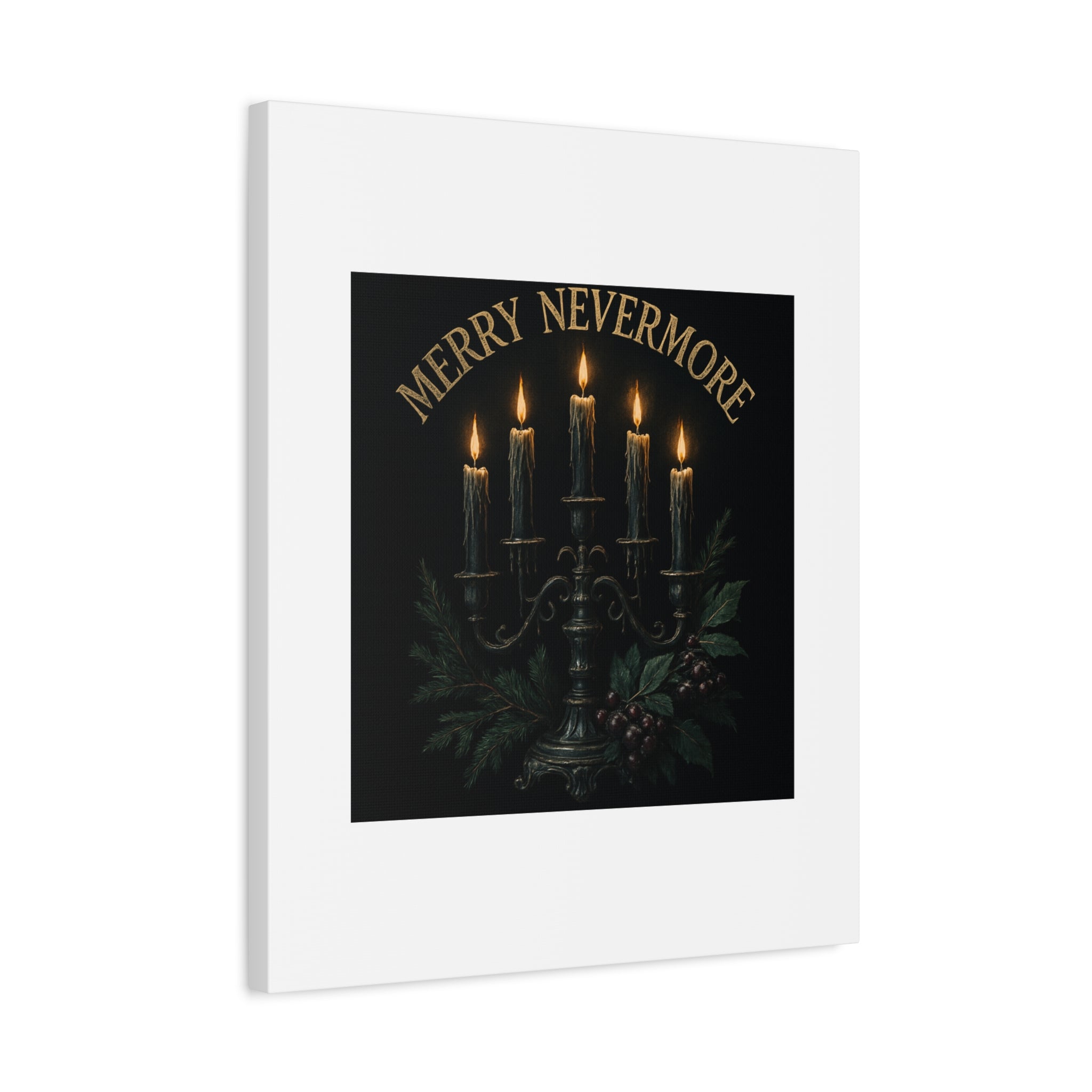 Merry Nevermore Candlelight Canvas