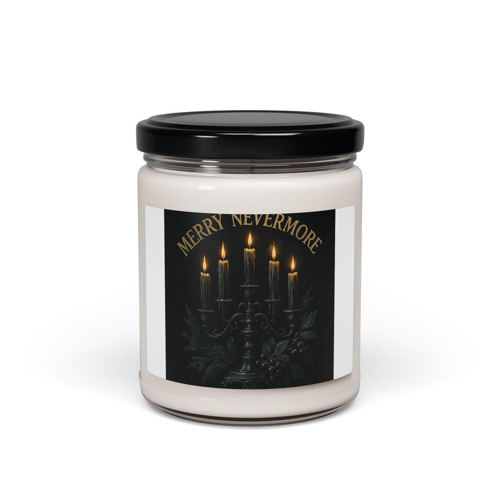Merry Nevermore Soy Candle — 9oz Scented Holiday Candle
