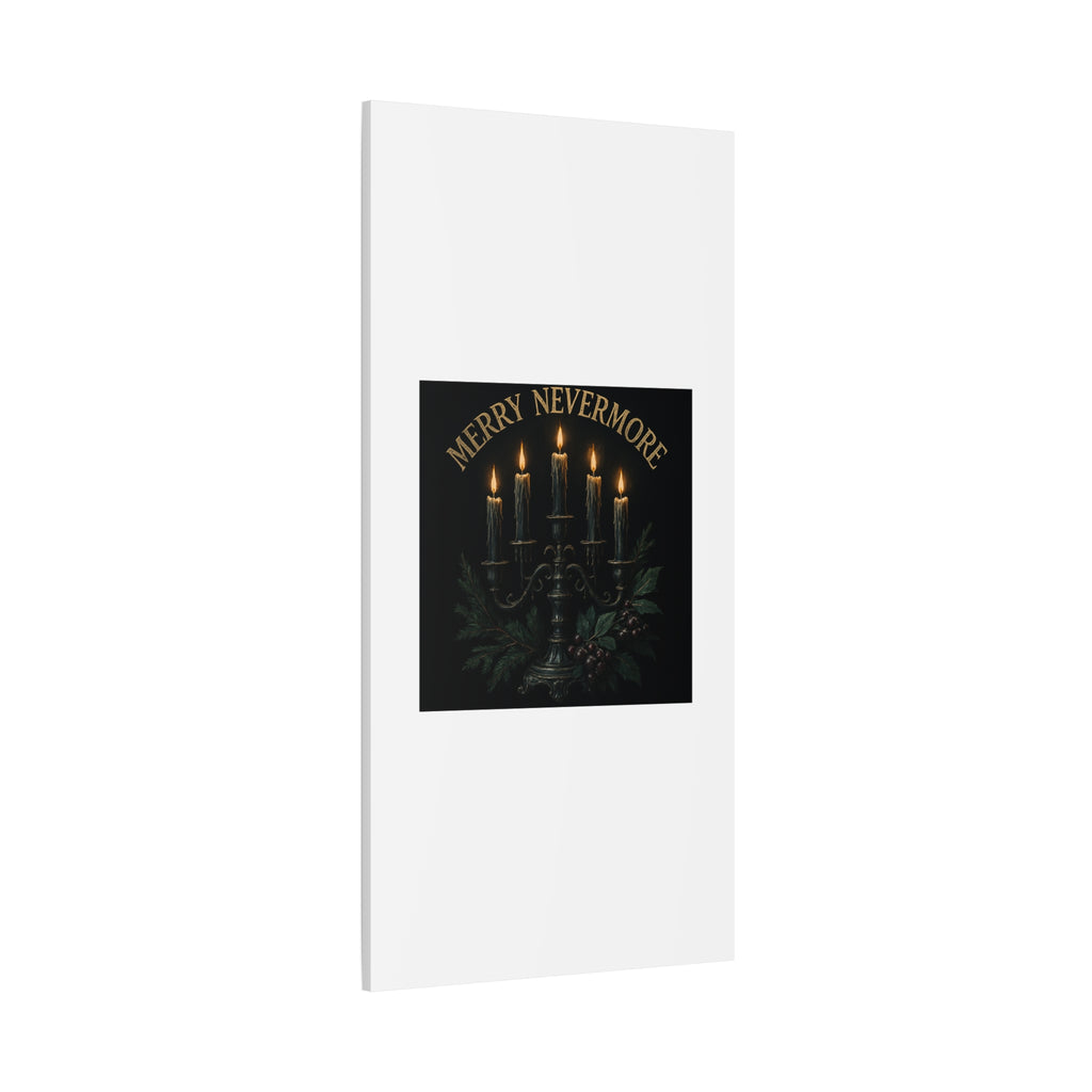 Merry Nevermore Candlelight Canvas