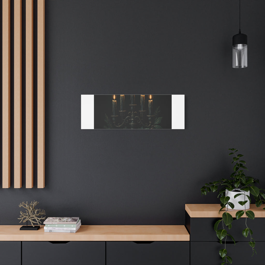Merry Nevermore Candlelight Canvas