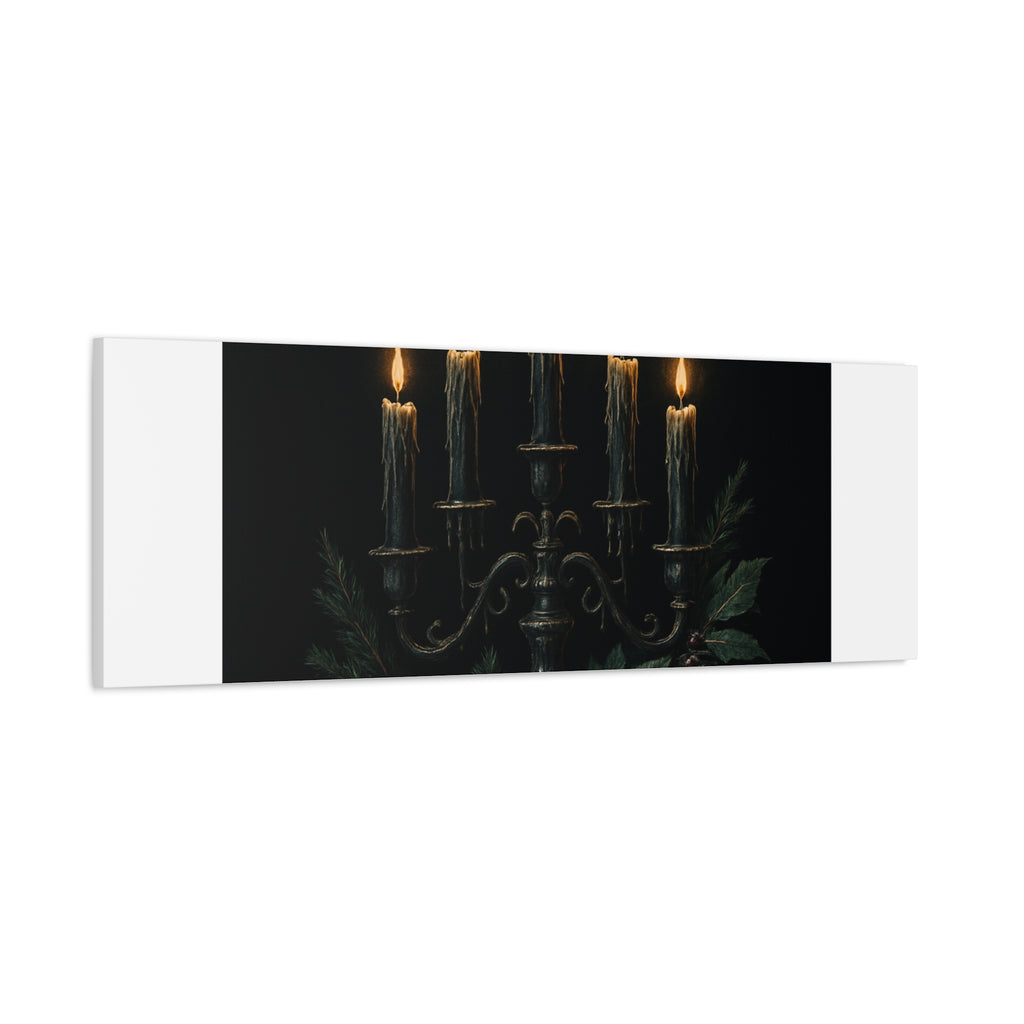 Merry Nevermore Candlelight Canvas