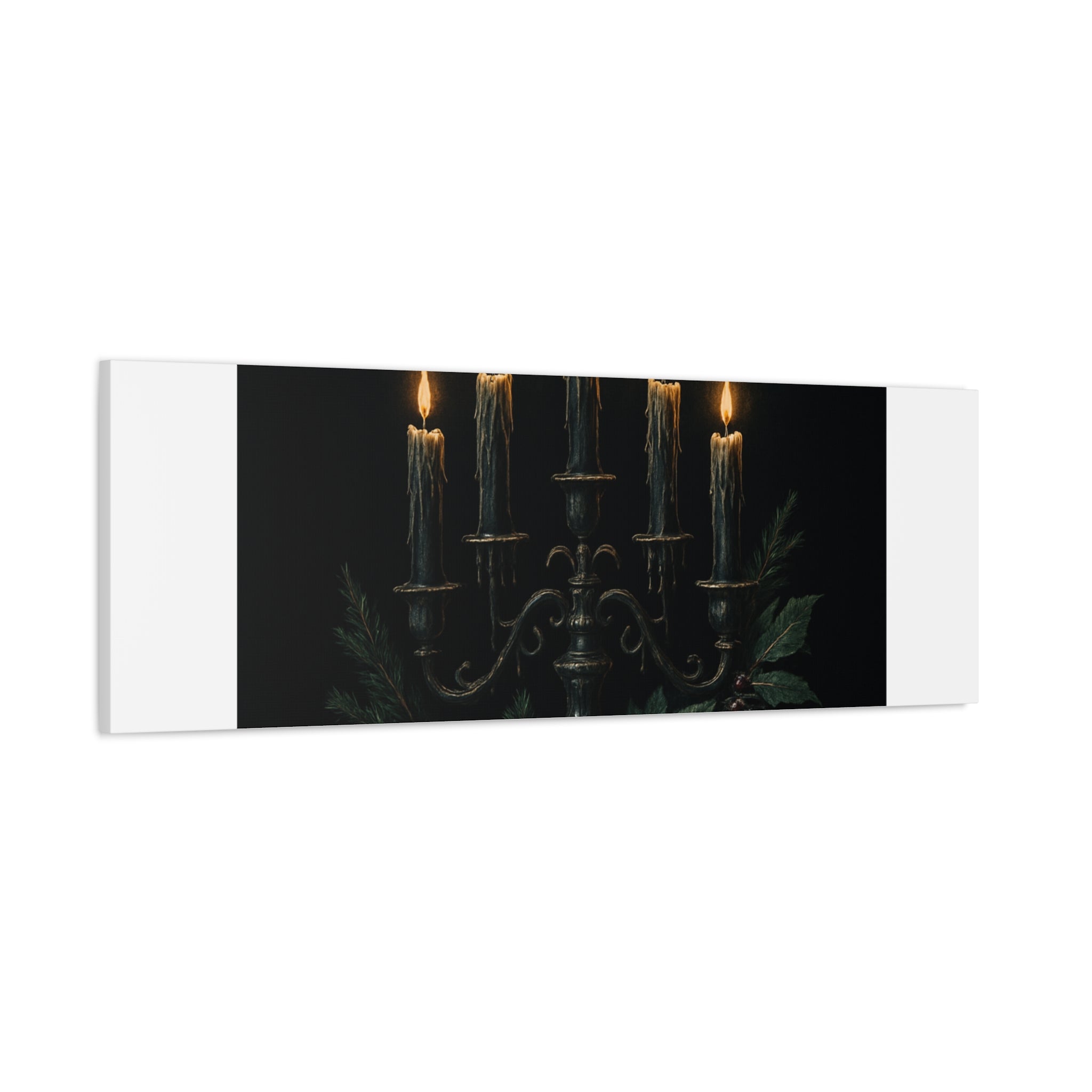 Merry Nevermore Candlelight Canvas