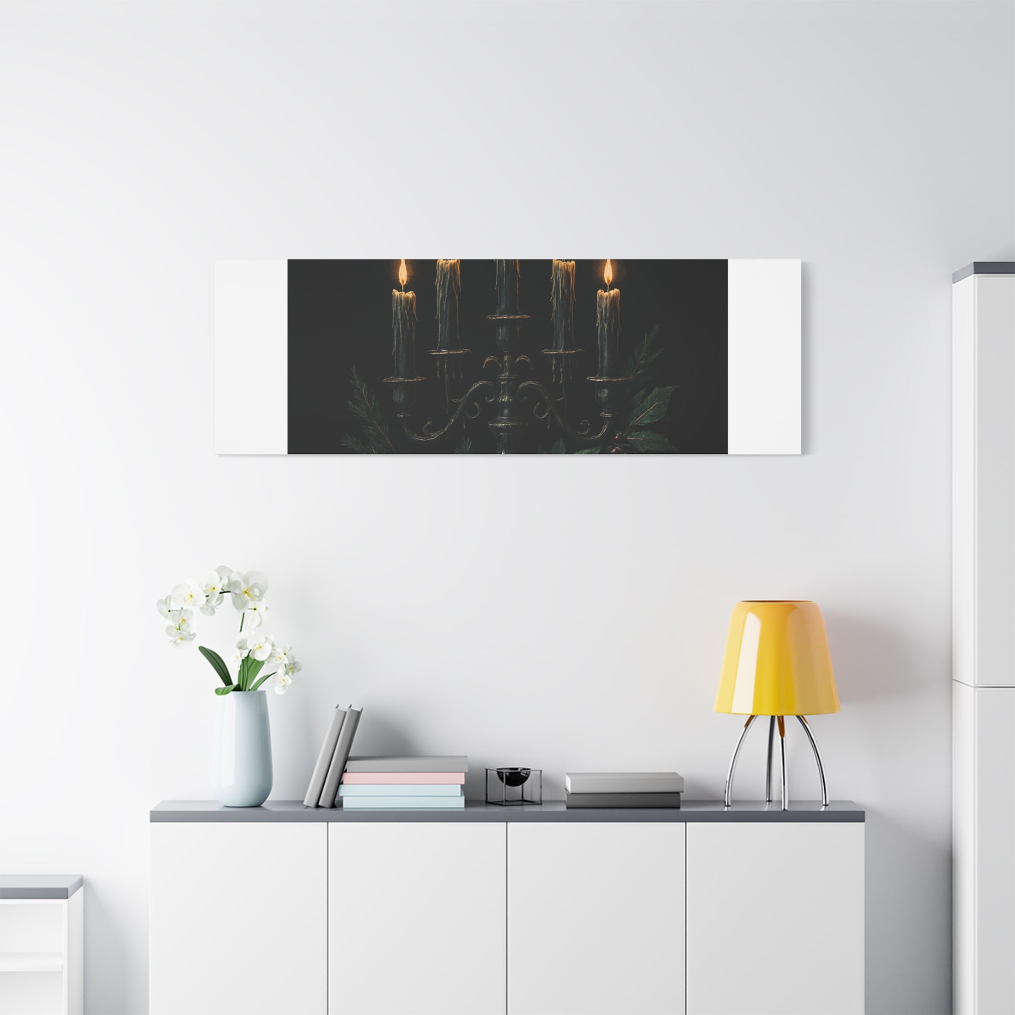 Merry Nevermore Candlelight Canvas