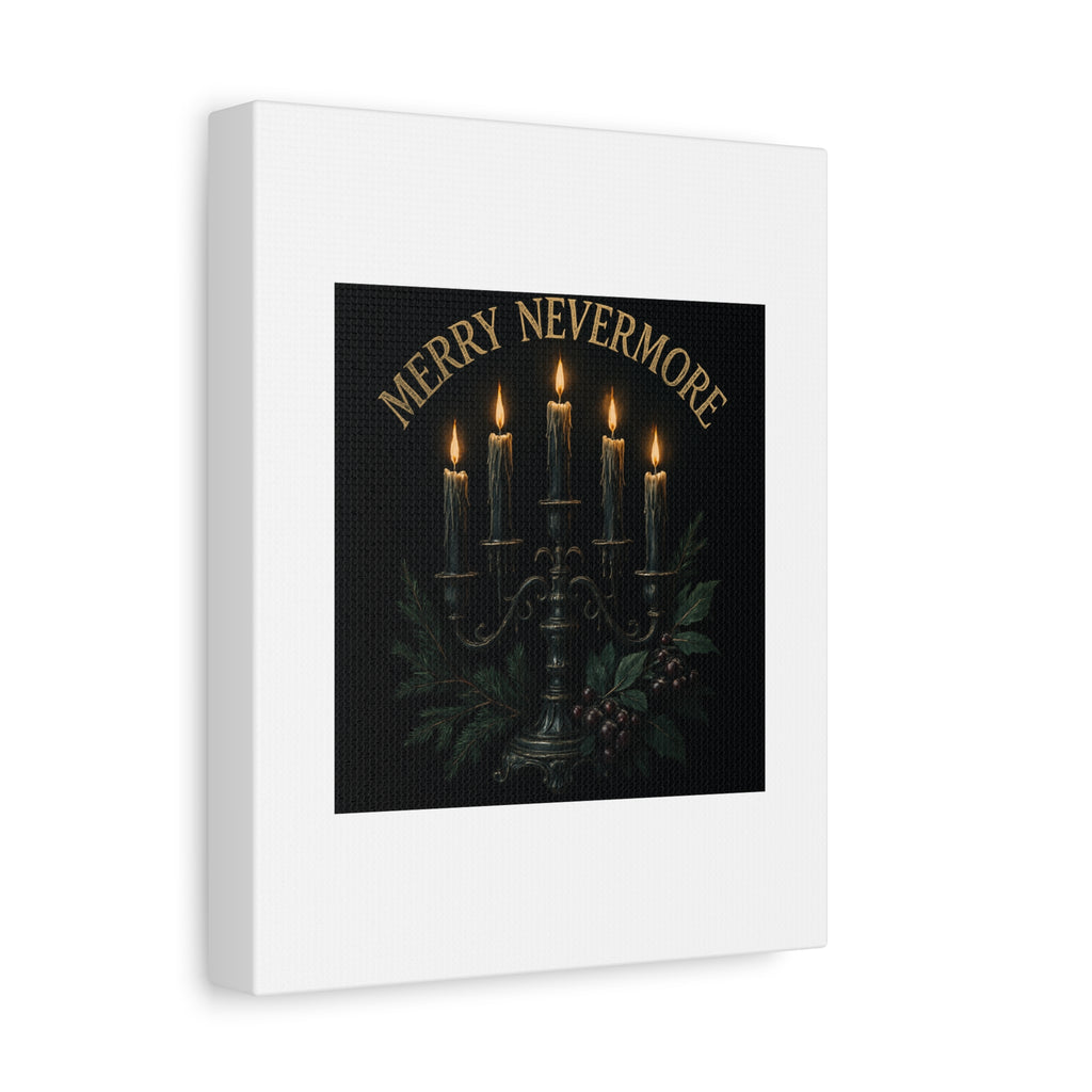 Merry Nevermore Candlelight Canvas