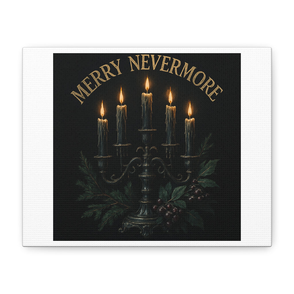 Merry Nevermore Candlelight Canvas