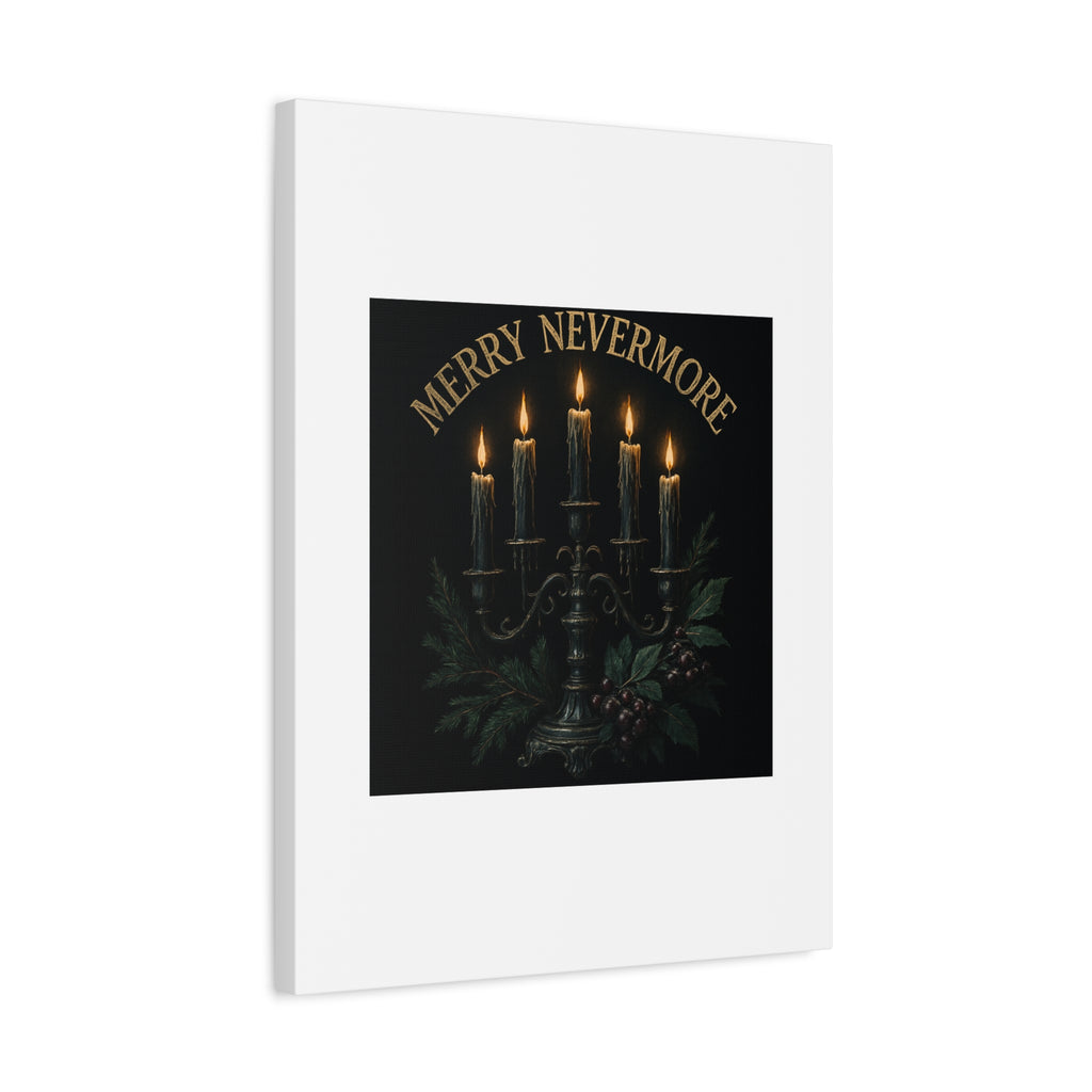 Merry Nevermore Candlelight Canvas