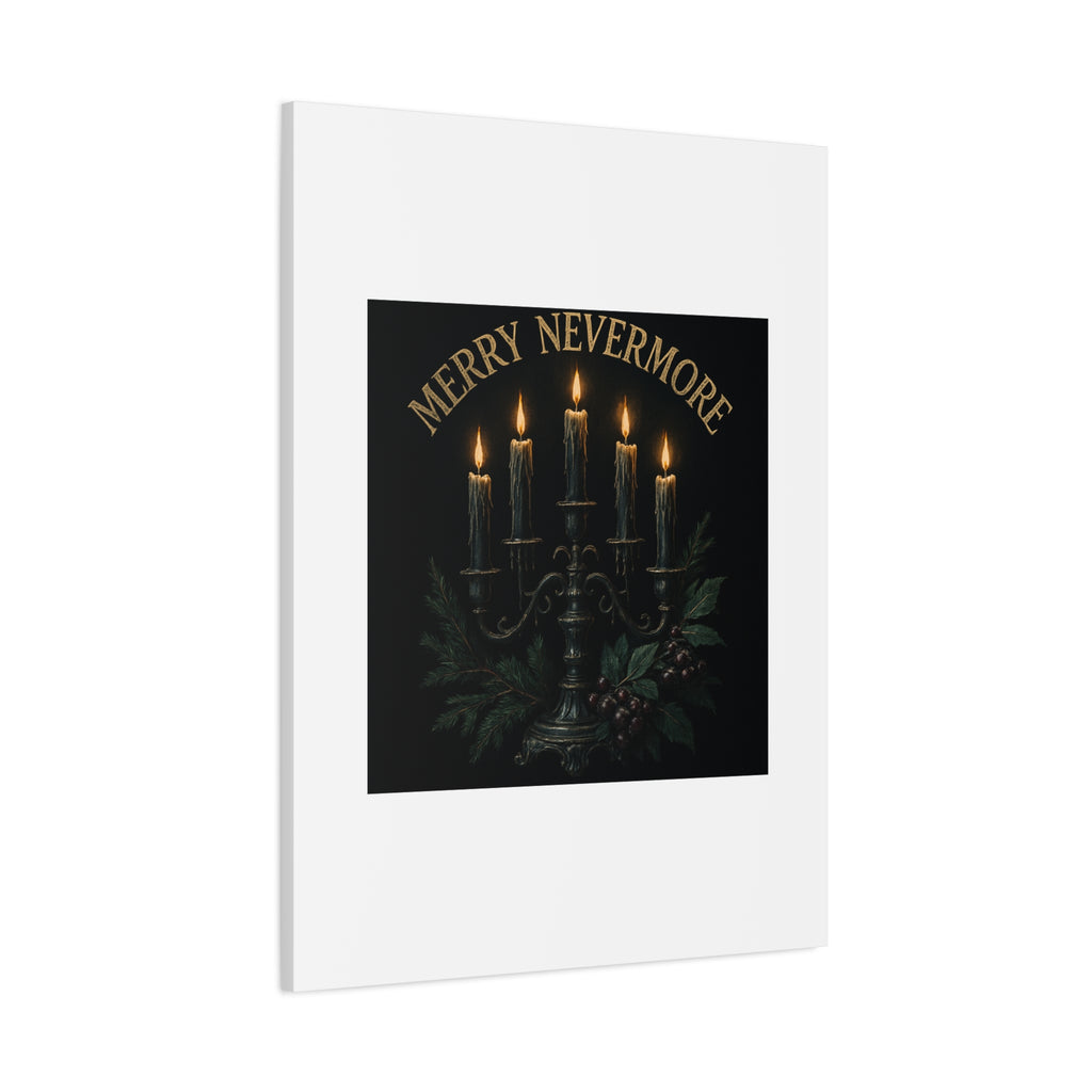 Merry Nevermore Candlelight Canvas