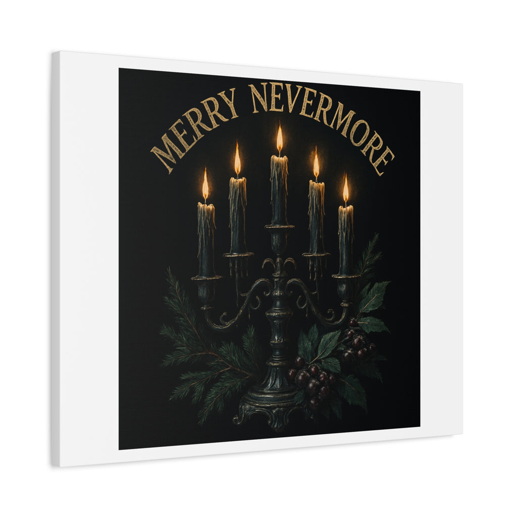 Merry Nevermore Candlelight Canvas