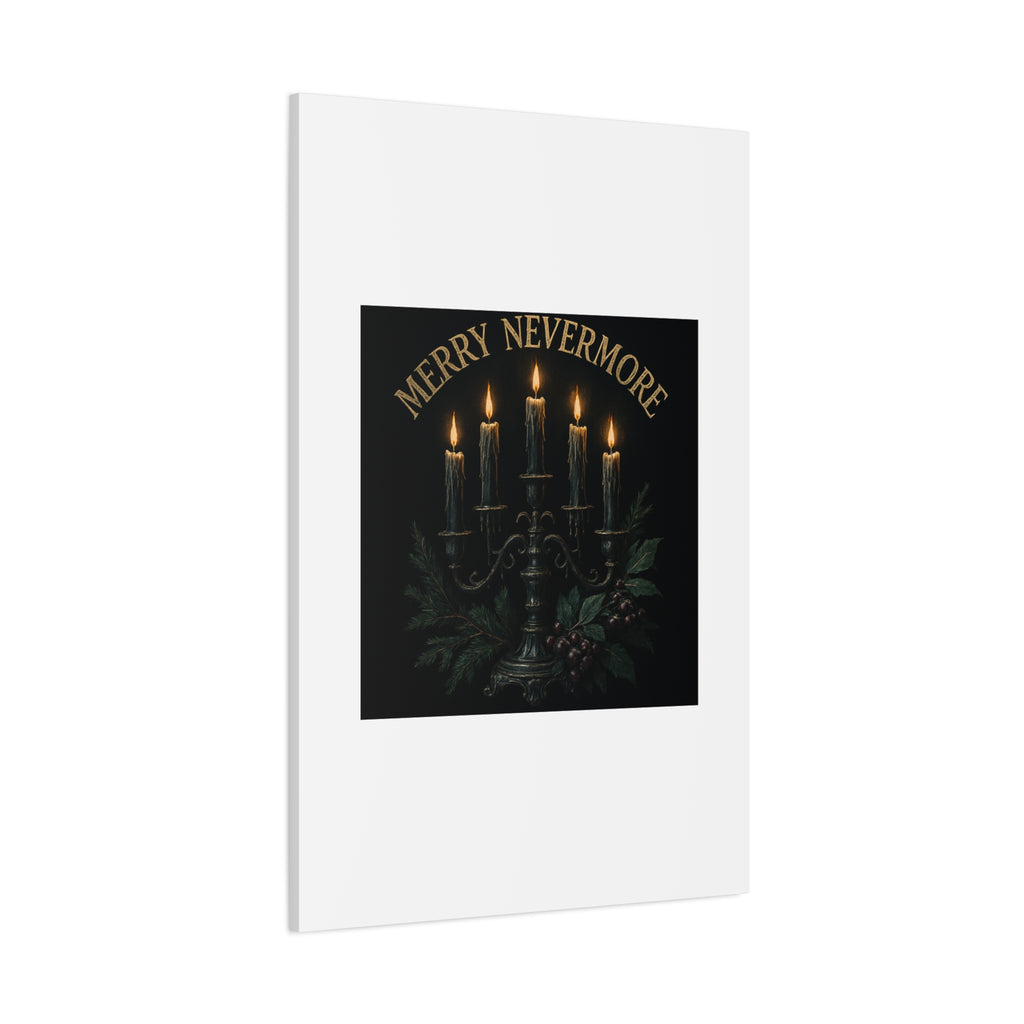 Merry Nevermore Candlelight Canvas