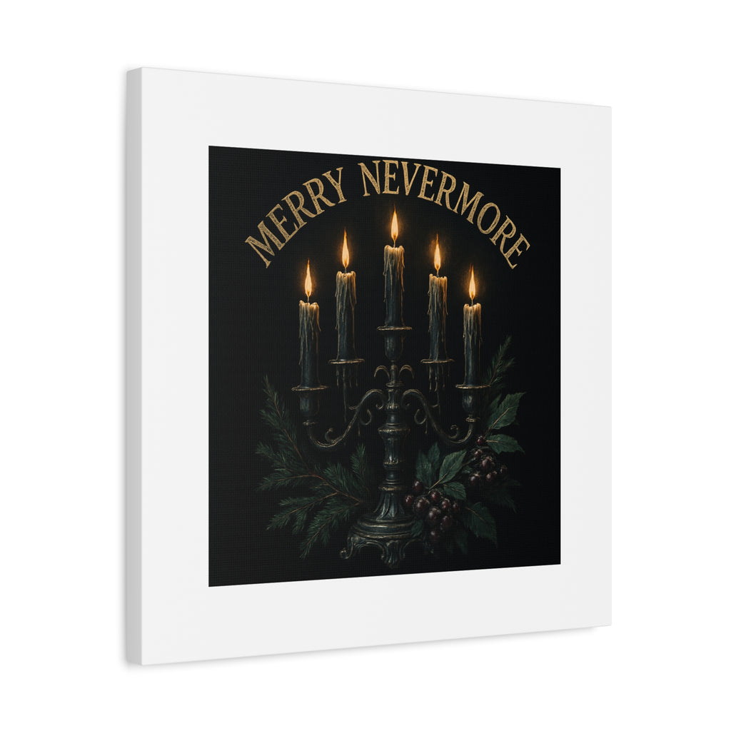 Merry Nevermore Candlelight Canvas