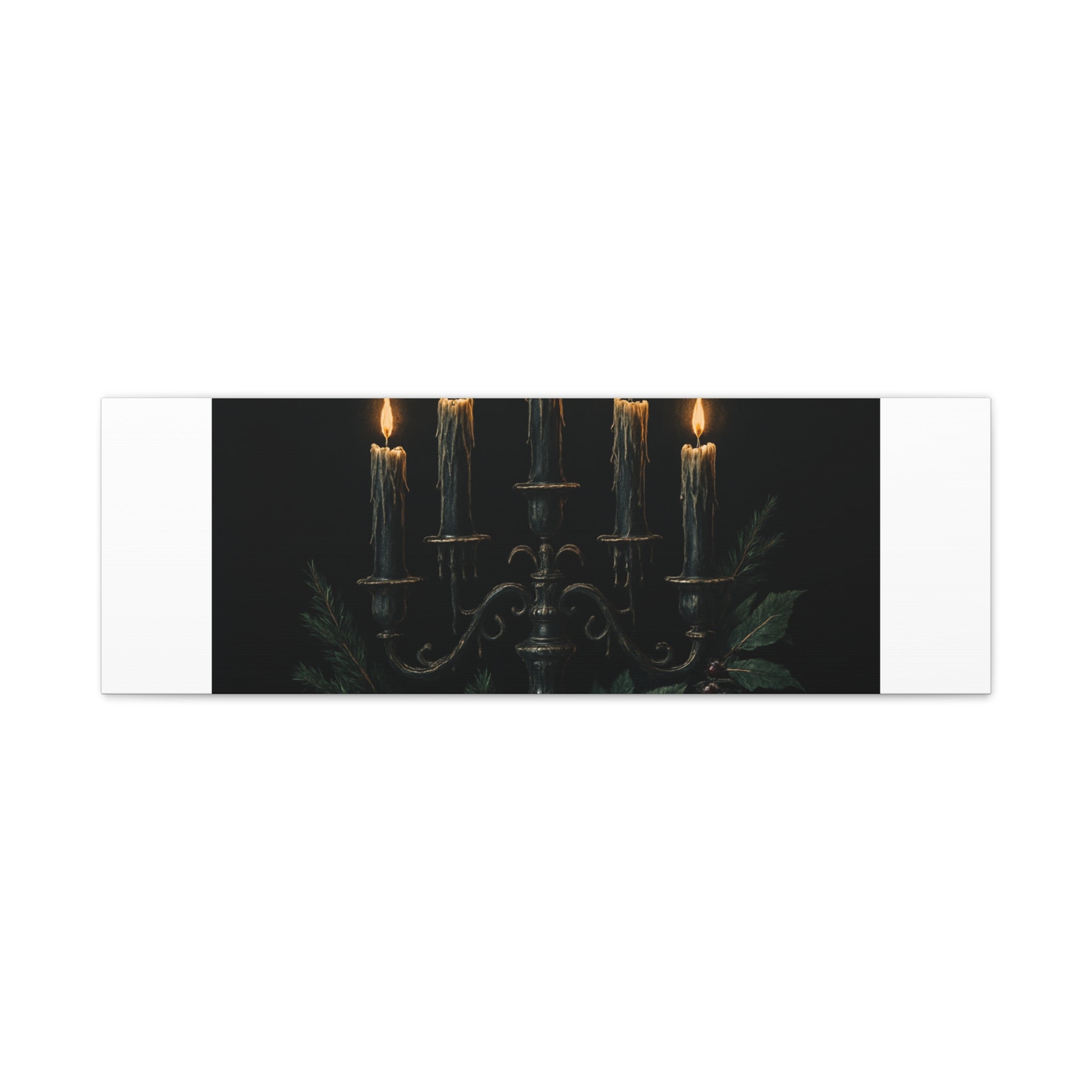 Merry Nevermore Candlelight Canvas